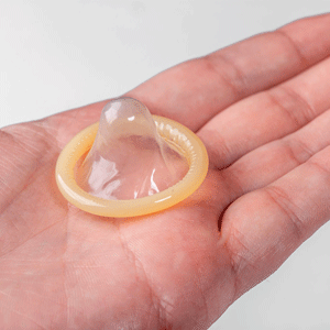 bild på en kondom